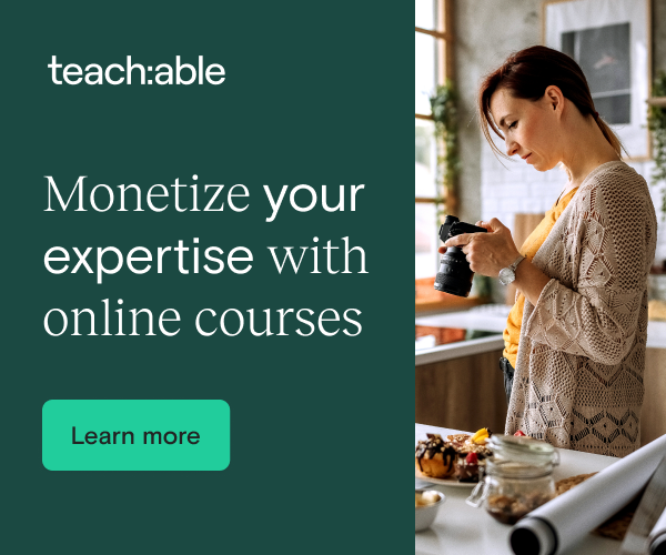 Create your own course in Teachable