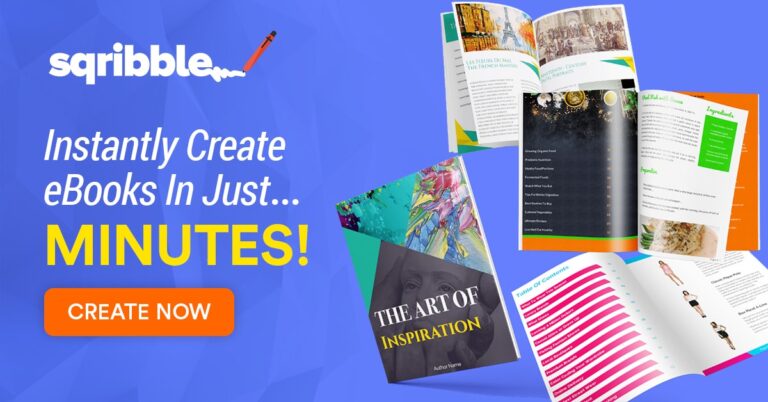Sqribble speeds up E-Book creation